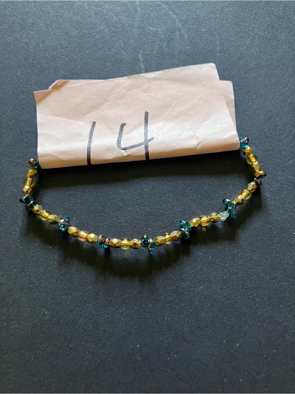 #14 handmade Swarovski bracelet